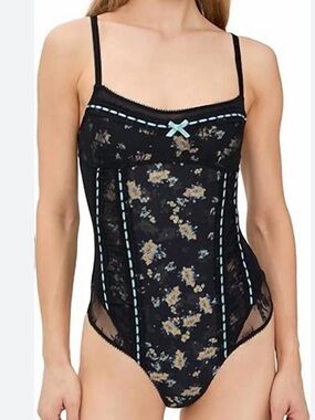 Free People Bodysuit Sara Corset